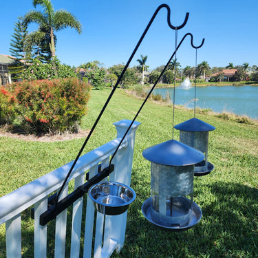 Bird Feeding Station with Bird Bath - Hold It Mate